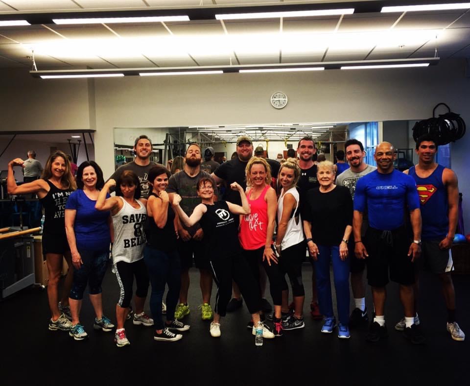 Personal training moment